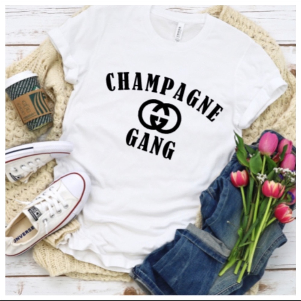 “Champagne Gang” Graphic T-Shirt